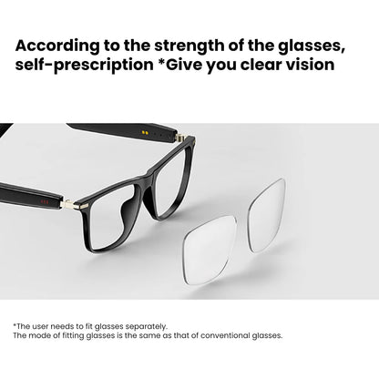 2025 Smart Glasses M01 – Bluetooth Sunglasses with Polarized, Blue Light Filtering Lenses, Waterproof for Men