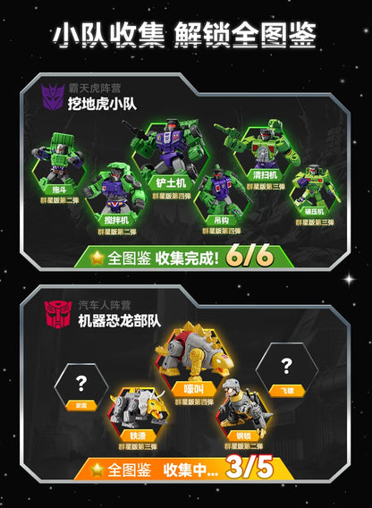 Original Blokees DIY Transformation Building Blocks – Optimus Prime, Megatron & Bumblebee Movable Figures Blind Box Kids Toy Collection