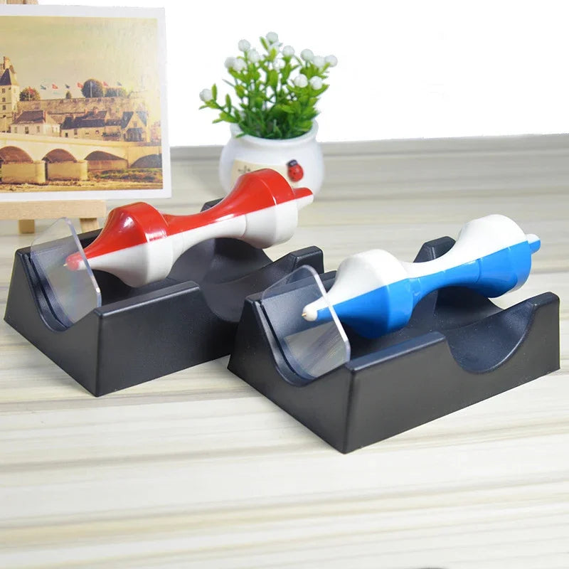 Magnetic Levitating Perpetual Motion Rotating Toy – Battery-Free Educational Science Experiment Home Desk Decor Novelty Gadget
