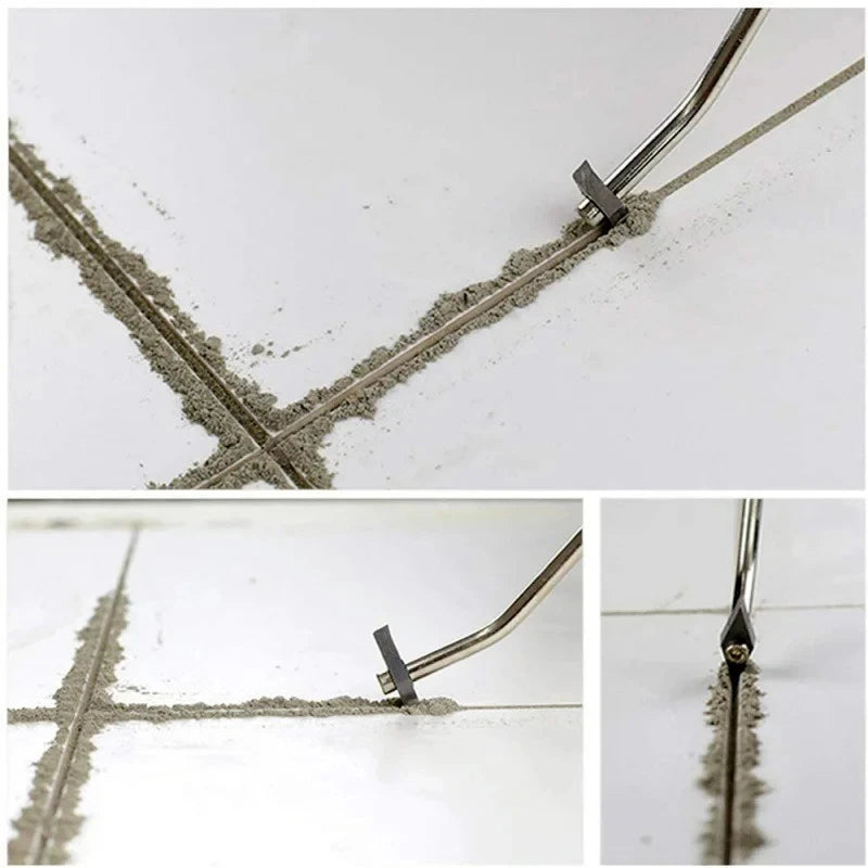 Professional Ceramic Tile Grout Remover – Tungsten Steel Drill Bit for Floor & Wall Seam Cleaning