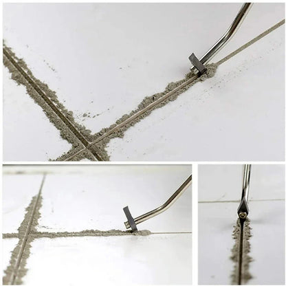 Professional Ceramic Tile Grout Remover – Tungsten Steel Drill Bit for Floor & Wall Seam Cleaning