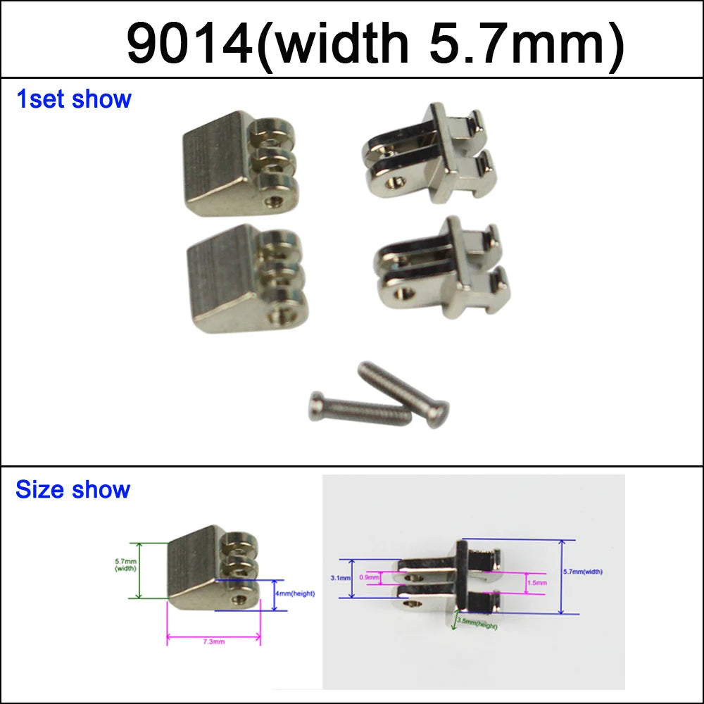 10 Sets Eyeglasses Hinge Replacement - Plastic Frames, Acetate Sunglasses, Wooden Glasses Repair Parts & Accessories
