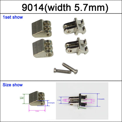 10 Sets Eyeglasses Hinge Replacement - Plastic Frames, Acetate Sunglasses, Wooden Glasses Repair Parts & Accessories