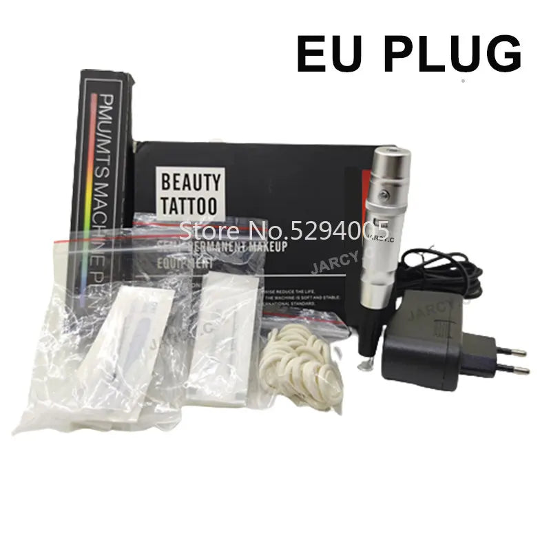 Permanent Makeup Tattoo Pen Machine - Eyebrow and Lip Microblading Tattoo Gun for PMU Beginners
