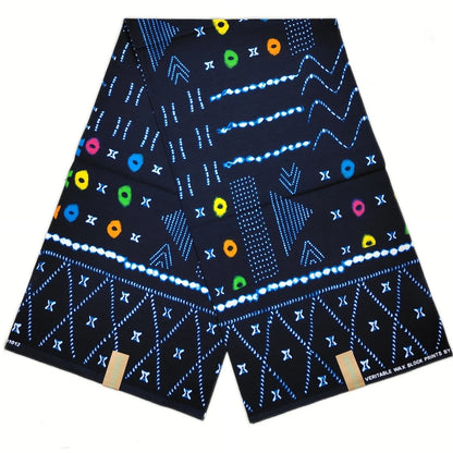 100% Cotton African Ankara Wax Fabric - Soft Real Wax Print for Dresses