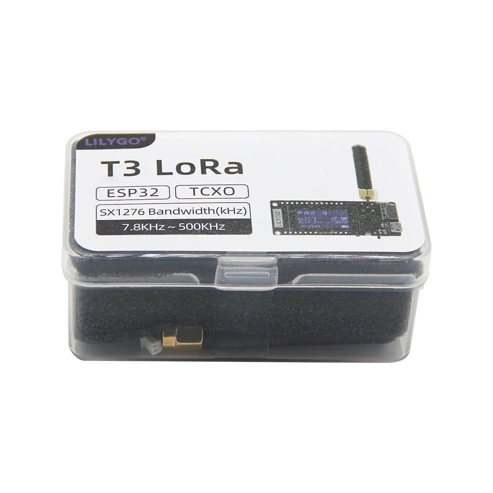 LILYGO® LoRa32 V2.1 ESP32 Development Board — SX1276/1278 Module 433MHz/868MHz/915MHz with 0.96" OLED, DIY WiFi & Bluetooth