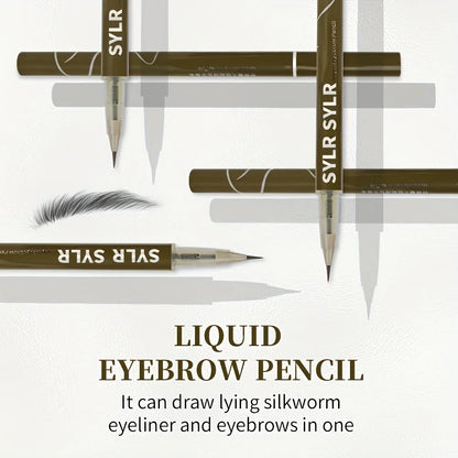 Ultra Fine Eyebrow Pen | 0.008mm Waterproof, Smudge-Proof, Sweat-Proof, Long-Lasting, High Pigmented Liquid Pencil