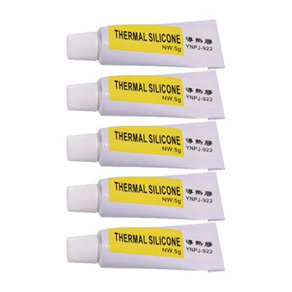 1/3/5pcs Thermal Paste Conductive Adhesive – Heatsink Glue for Chip, VGA, RAM, LED, IC Cooler & Radiator Cooling