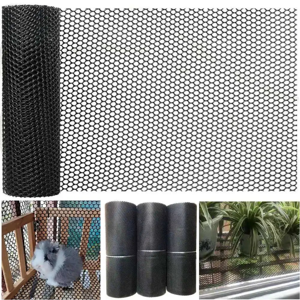 Poultry Breeding Garden Plastic Net - Home Balcony Protective Netting, Fall Protection, Customizable Cut-to-Size Design