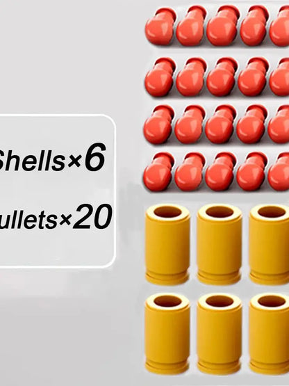 Toy Gun Bullets & Shells for Boys – Colt 1911 & USP Shell Ejecting Accessories for Shooting Games