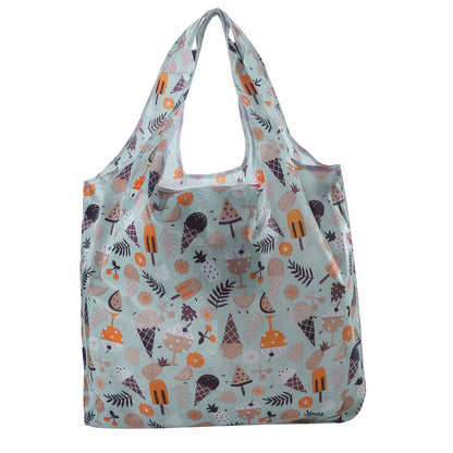 Reusable Foldable Shopping Tote Bag for Women – Large Capacity Eco-Friendly Cloth Grocery Bag for Fruit, Vegetables & Daily Travel Use