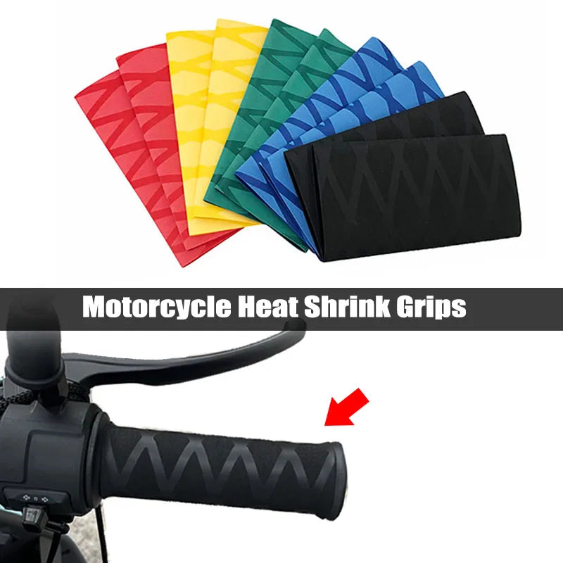 Universal Heat Shrinkable Grip Cover for BMW Motorcycles - Non-Slip Rubber Grip Glove for R1250GS, R1200GS, F750GS, F850GS, F900R
