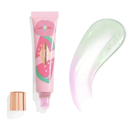 Charlotte Tilbury Makeup Set - Lip Balm Facial Setting Powder Liquid Foundation & Moisturizing Setting Spray Cosmetics