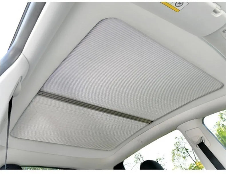 Magnetic Sunshade for Tesla Model Y 2022–2024 – Front & Rear Glass Roof Skylight Sunroof Accessory