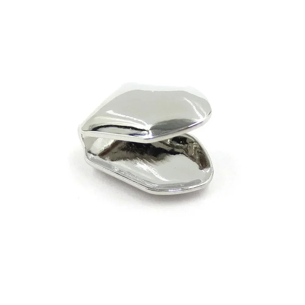 Delysia King Custom Fit Hip Hop Grillz – Single Tooth Cap for Top & Bottom in 4 Colors