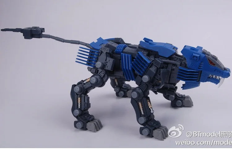 BT ZOIDS RPZ-03 Shield Liger Model Kit — 1:72 Scale Full Action Plastic Building Blocks for Birthday & Christmas Gifts