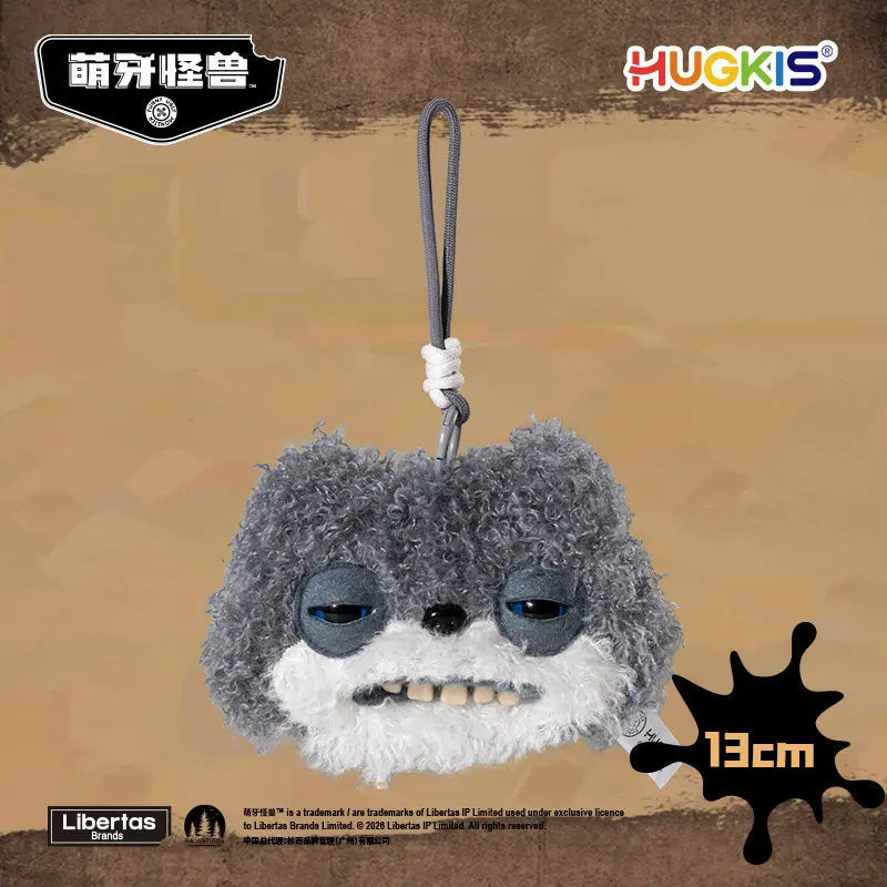 Hugkis Fuggler Plush Monster Toy - Funny Ugly Rabbit Stuffed Doll Pendant Gift