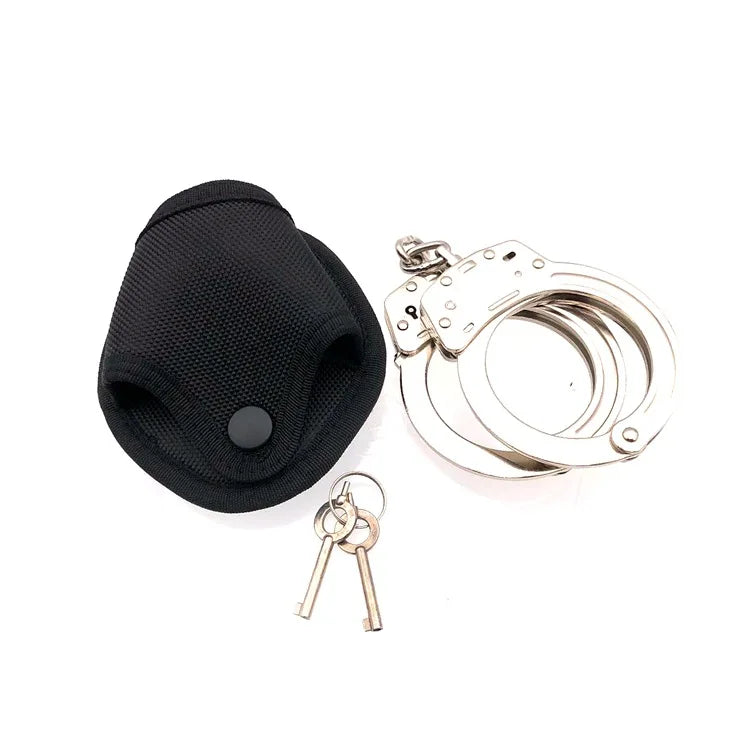 Tactical Molle Handcuff Pouch - Nylon Quick Release Waist Belt Holder for Handcuff Storage & Outdoor Gear Accessories
