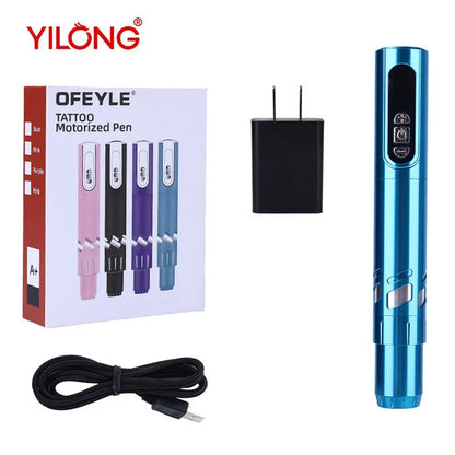 2PC Wireless Tattoo Pen Set — Professional Battery-Powered Tattoo Machine for Artists & Beginners