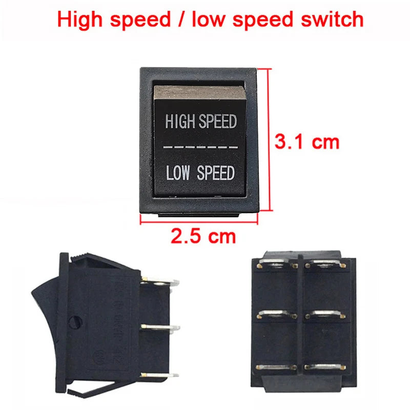 Kids Electric Ride-On Car Switch - Replacement Power Switch for Toy Cars, Motorcycles & Remote Control Vehicles