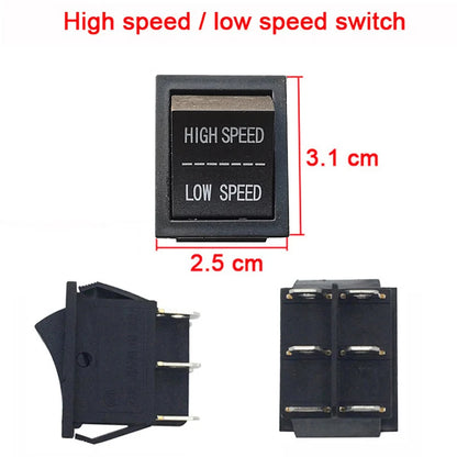 Kids Electric Ride-On Car Switch - Replacement Power Switch for Toy Cars, Motorcycles & Remote Control Vehicles