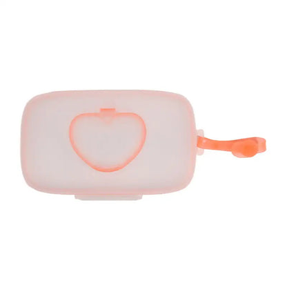 Portable Baby Wipe Dispenser – Refillable Wet Tissue & Mask Holder, Reusable Travel Storage Box