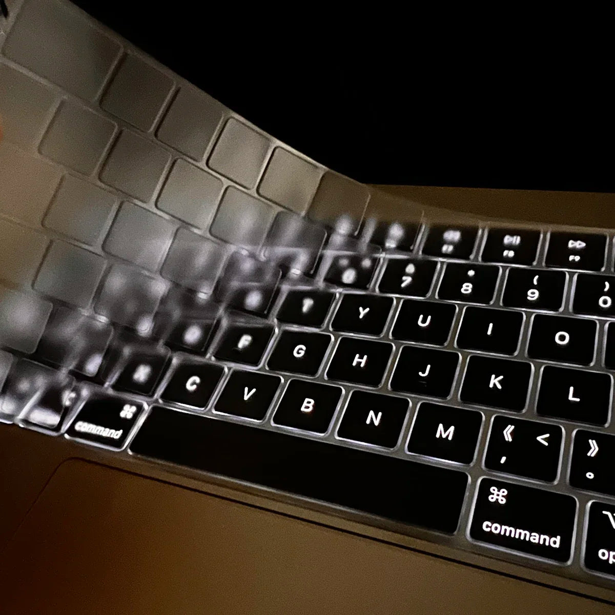 TPU Ultra-Thin MacBook Keyboard Cover - Clear Protector for MacBook Pro & Air 13/15-Inch M1–M4 Models