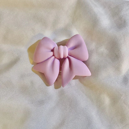 Cute Macaron Color Bow-Knot Smart Tok – Universal Phone Holder, Korean Style Grip Stand, Lazy Bracket for Smartphones