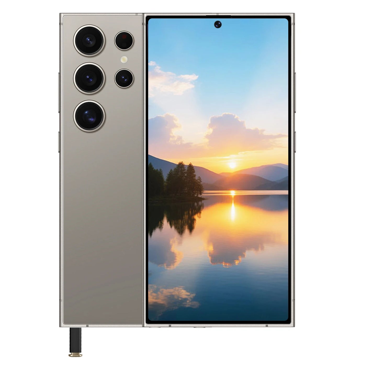 FUFFI-S25 Pro Android Smartphone – 6.8” Display, 12GB RAM, 512GB ROM, Dual SIM, 24+48MP Cameras, 6000mAh Battery
