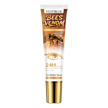 YUITIKUE Natural Bee Venom Eye Cream – 20g Instant-Lifting & Hydrating Daily Eye Care Moisturizer