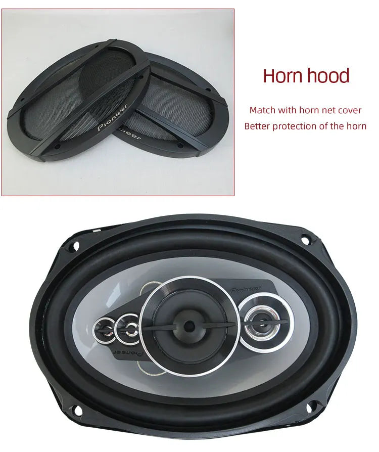 6X9 Inch 2400W 5-Way Car Coaxial Speaker - High Fidelity Full Frequency, Ideal for Modified Vehicles