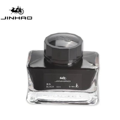 Jinhao Premium 50ml Fountain Pen Ink – Smooth Black/Blue/Blue-Black Calligraphy Ink for Writing