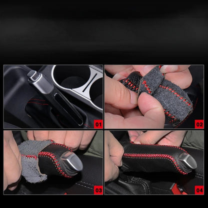 Car Handbrake Sleeve Protective Case for SEAT Models - Fits Leon 1/2/3 MK3, FR, Cordoba, Ibiza, Arosa, Alhambra, Altea, Exeo, Toledo, Cupra