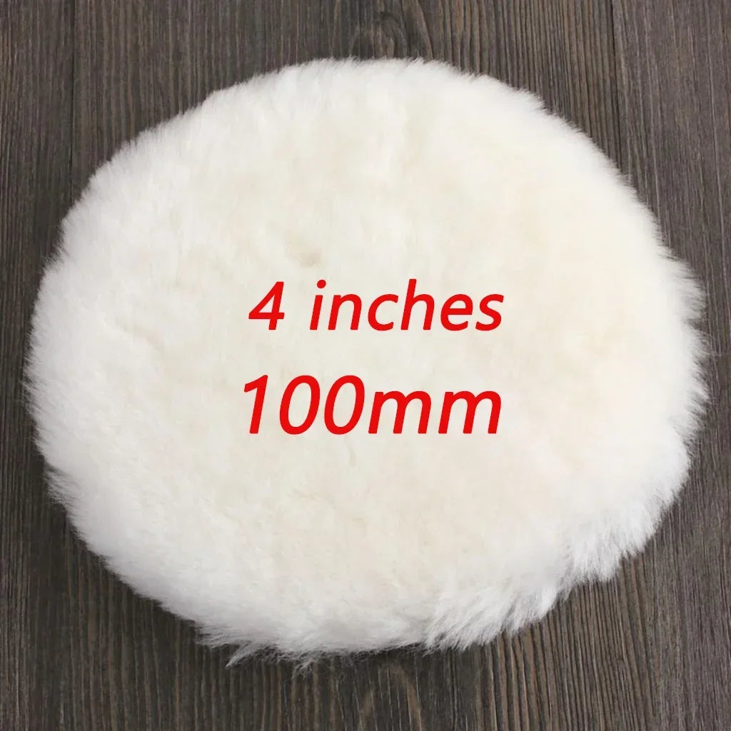 3/4/5/6/7-Inch Car Polishing Kit — Waxing Sponge, Wool, and Auto Paint Care Pads for Car Polisher