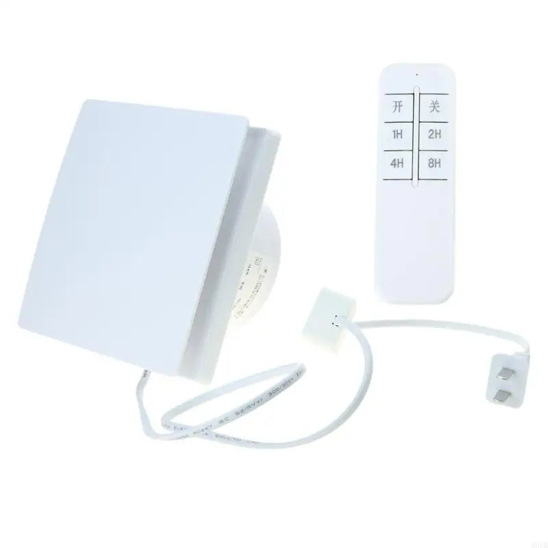85DB Bathroom Ventilation Fan — 100mm 12W Exhaust Fan with Humidity Sensor & Timer Function