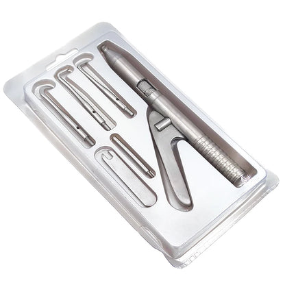 Dentistry Automatic Single-Handed Crown Remover Gun – Stainless Steel Surgical Tool with 3 Tips