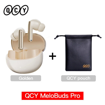 QCY MeloBuds Pro ANC Earbuds - Bluetooth 5.3 Wireless Hi-Res LDAC Headphones with 46dB Noise Cancellation