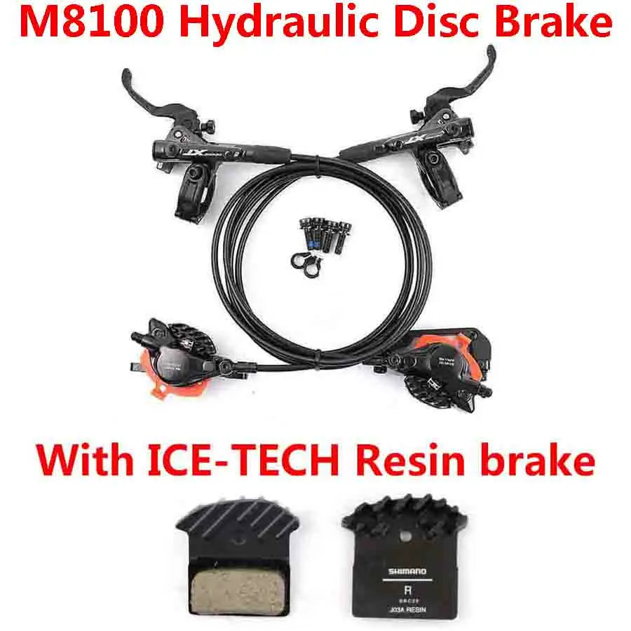 SHIMANO DEORE SLX XT MT200 M7100 M8100 Hydraulic Disc Brake – ICE-TECH Left & Right Set for MTB