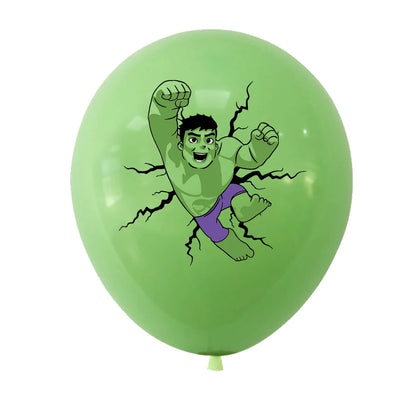 Disney 12" Spiderman Latex Balloons – Across the Spider-Verse Party Supplies for Kids Birthday Decorations