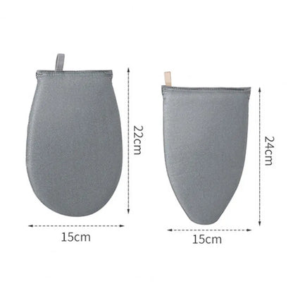 Grey Heat-Resistant Washable Mini Ironing Board Pad Cover for Clothing Store - Stain Resistant and Anti-Scald