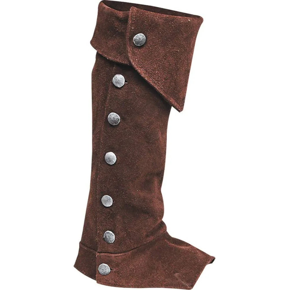 Halloween Medieval Bandage Shoe Covers – Unisex Leg Guard Boots for Viking, Warrior & Knight Cosplay Armor