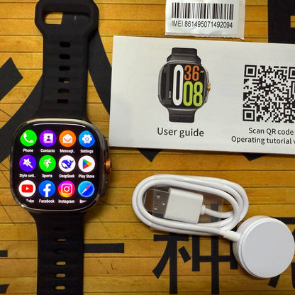 M99 Mini 2.29" AMOLED Smartwatch - 5G LTE Android Watch with Camera, GPS, WiFi, SIM Card & 2100mAh Battery