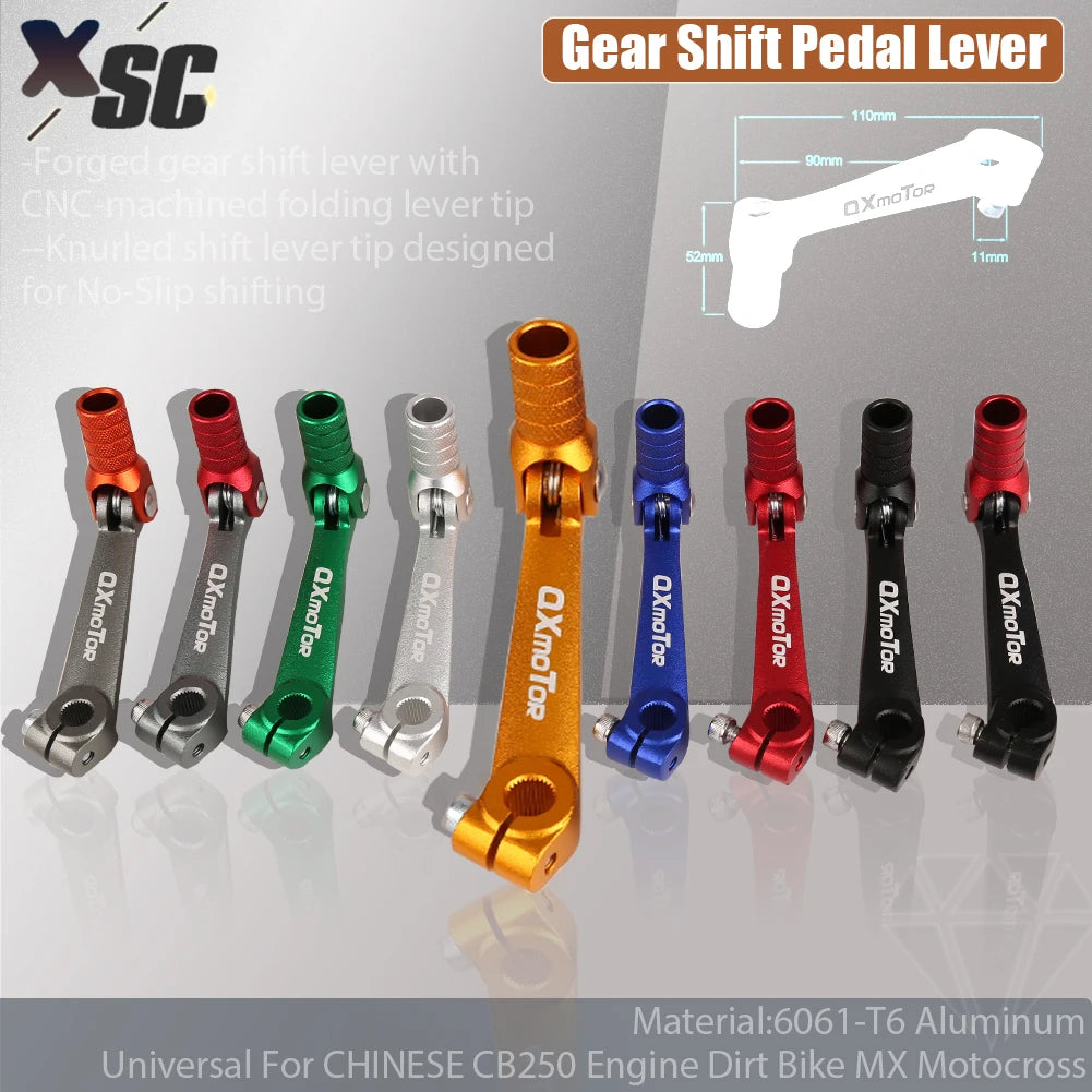 Universal Motorcycle Gear Shift Lever – Fits Kayo T2/T4/T4L, BSE, Apollo, Chinese CB 250cc Dirt & Pit Bikes