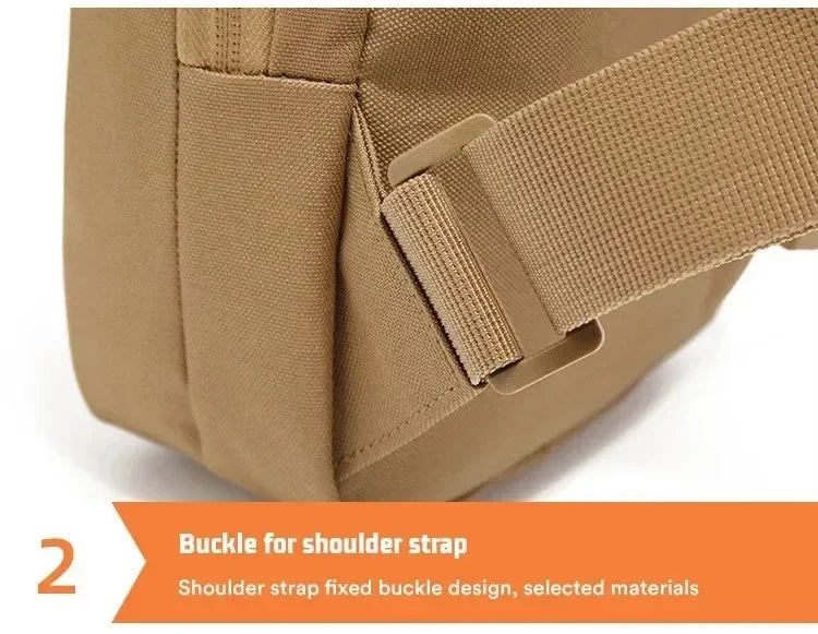 Outdoor Hunting Tactical Shoulder Bag - Concealed Carry Pistol Holster, Waterproof Crossbody Gun Sling Chest Pack