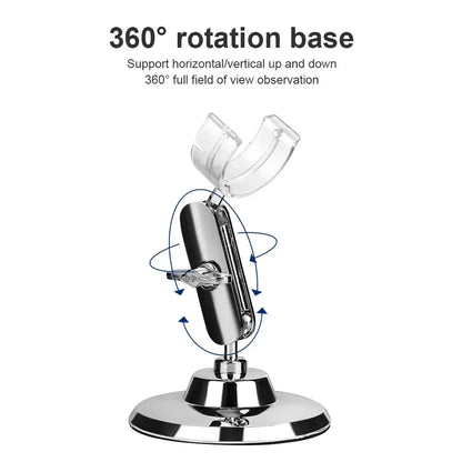 Portable 1000x Digital WiFi Wireless Microscope & Skin Scalp Analyzer for Mobile Phone Connection