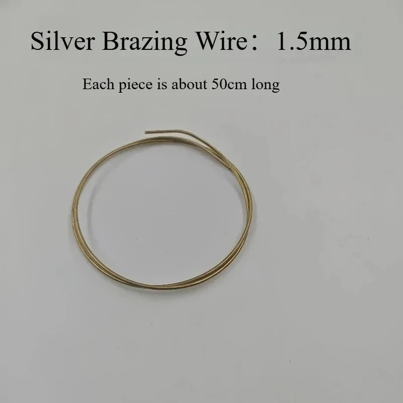 Silver Solder Wire Sheet - Jewelry Repair Welding Supplies for Rings & Bracelets DIY Crafts