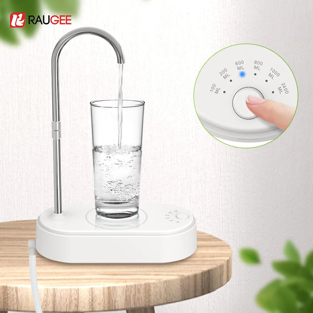 Electric Water Pump Dispenser — Automatic Gallon Bottle Pump for Home & Office, Portable Cold Water Pump