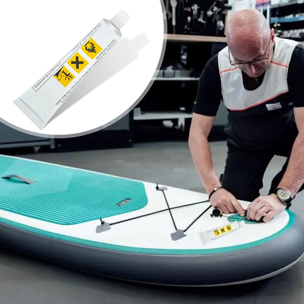 30ml/60ml PVC Adhesive Repair Glue – Waterproof Glue for Inflatable Boats, Toys, Kayaks & Swimming Rings