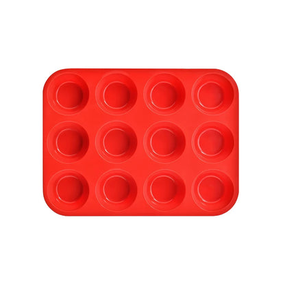 12/24 Hole Silicone Baking Mold - 3D Sphere Chocolate Mold Cupcake Muffin Cake Pan for DIY Dessert Kitchen Tools