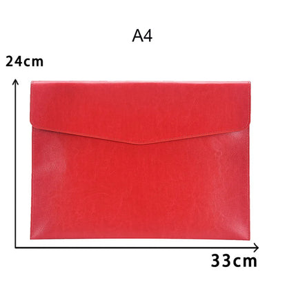 Leather Document Organizer – File Folder, Passport & Card Holder, School & Contract File Bag